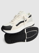 OFF-WHITE Kick Off Leather Sneakers