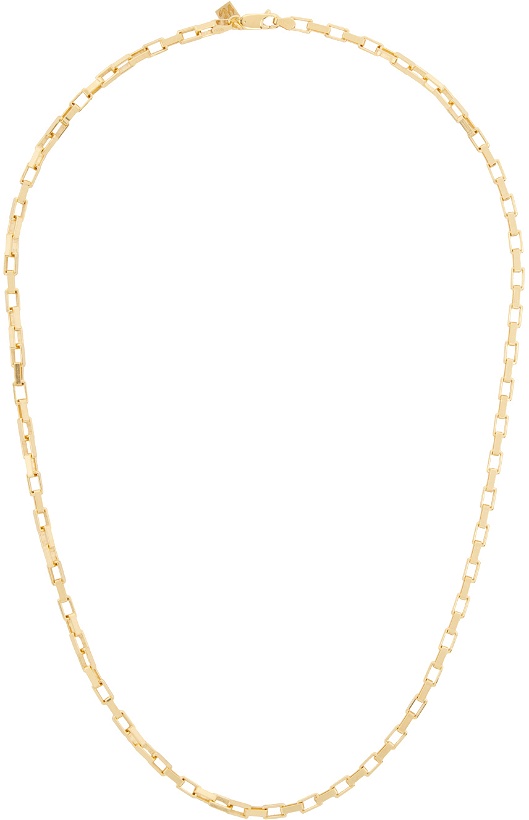 Photo: Veneda Carter SSENSE Exclusive Gold VC008 Necklace
