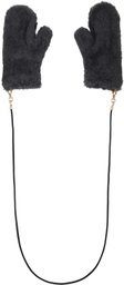Max Mara Gray Ombrat03 Mitts