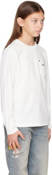 Moncler Enfant Big Kids White Long Sleeve T-shirt