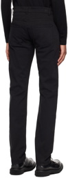 Sunspel Black 5 Pocket Trousers