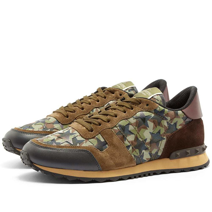 Photo: Valentino Star Camo Rockrunner Sneaker