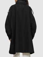 MAISON MARGIELA - Cordura Oversize Hooded Coat W/ Pockets