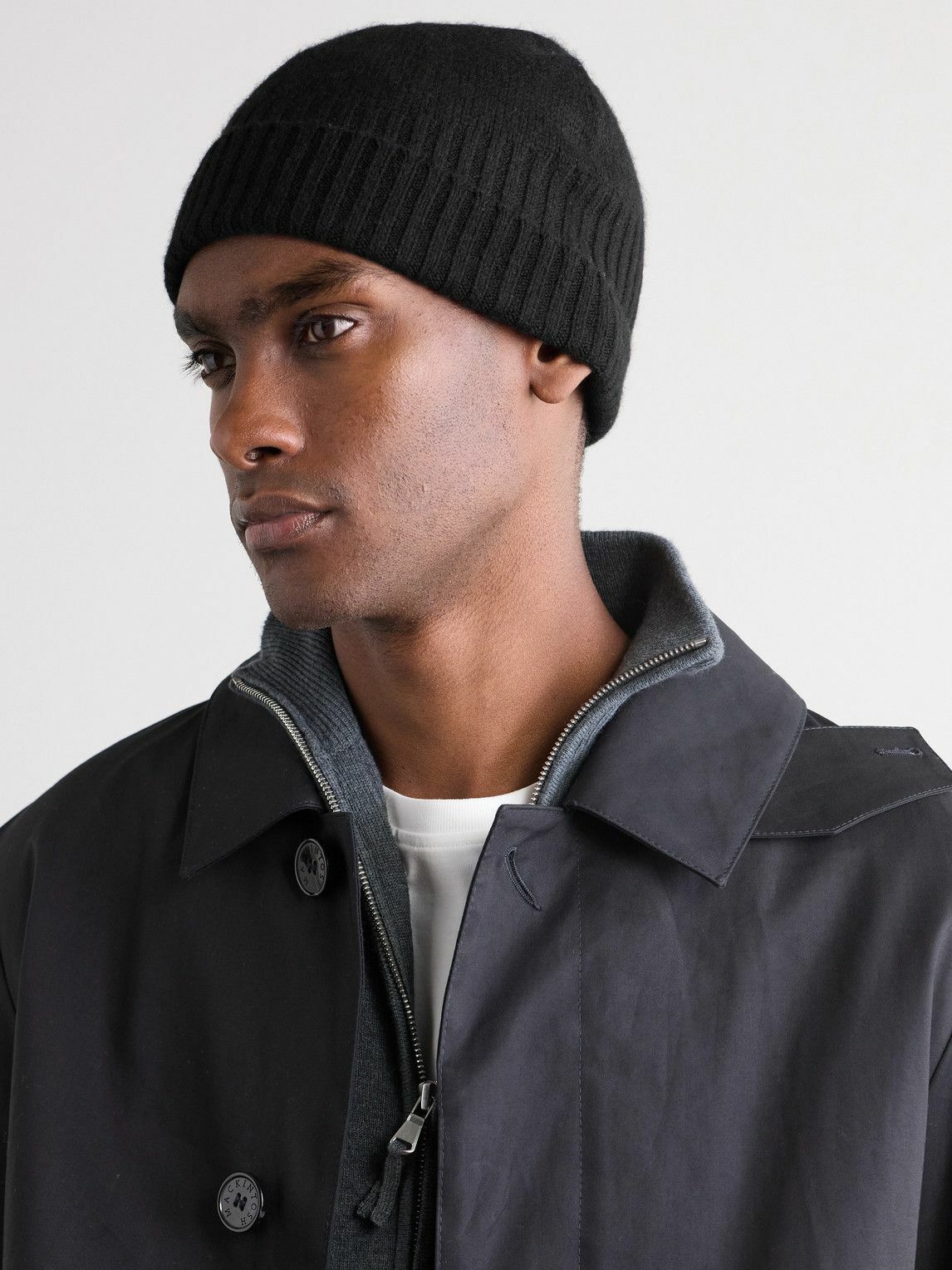 Allude - Ribbed Cashmere Beanie