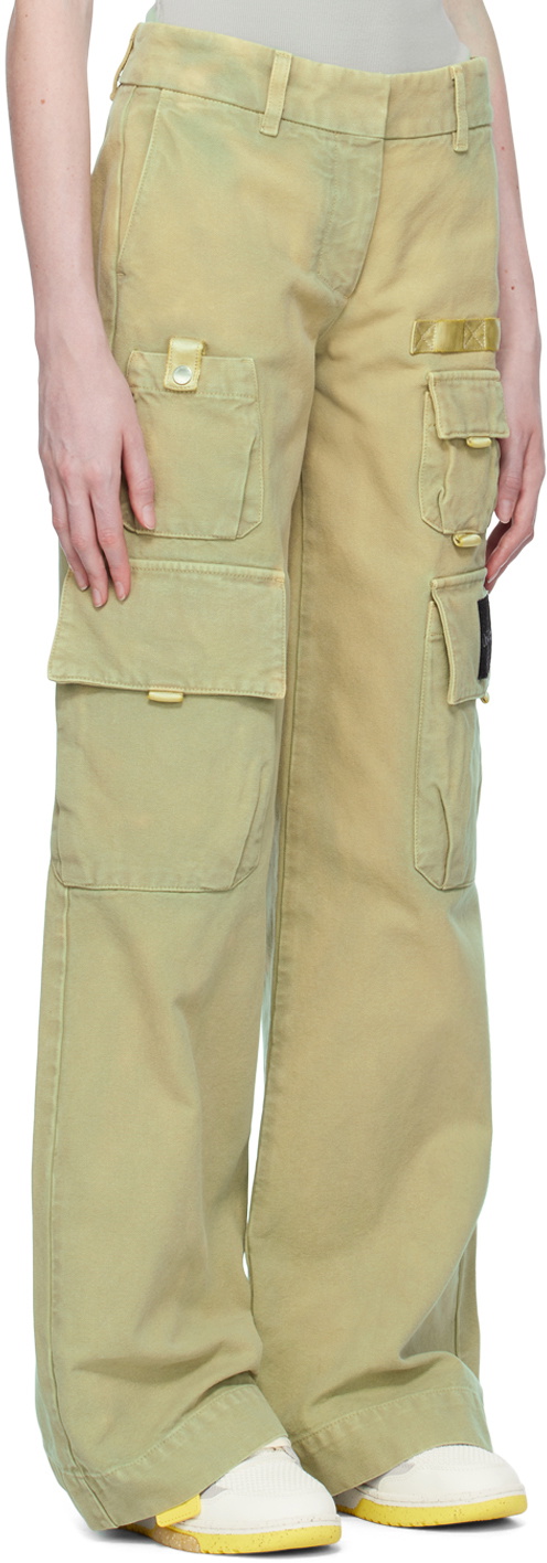 パンツ Off-White Toybox' Green Cotton Pants Off-White 'toybox' Green Cotton Pants | italist