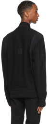 Givenchy Black Wool Bomber Jacket