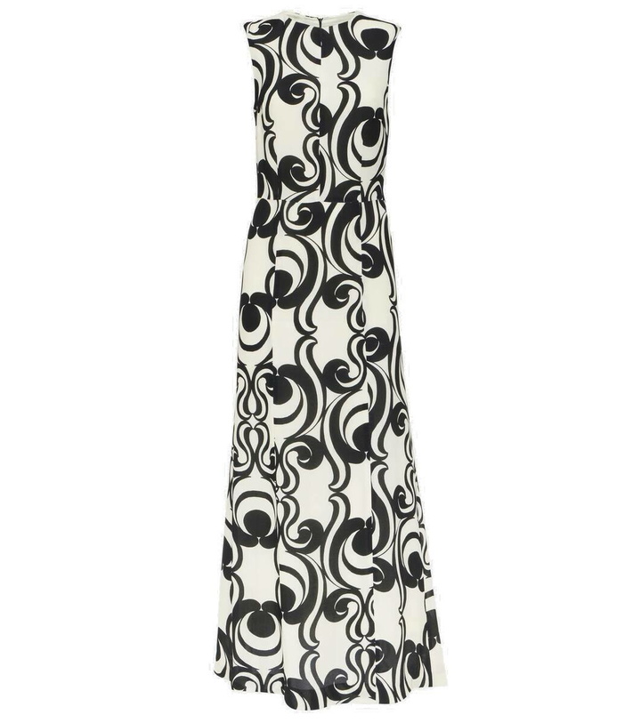 Photo: Dries Van Noten Printed crêpe maxi dress