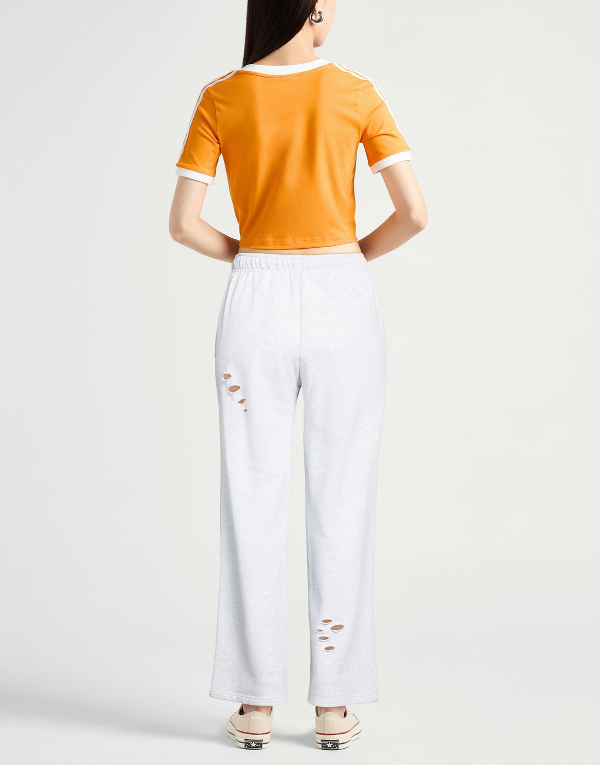 Shoe Womens Pants in Light grey