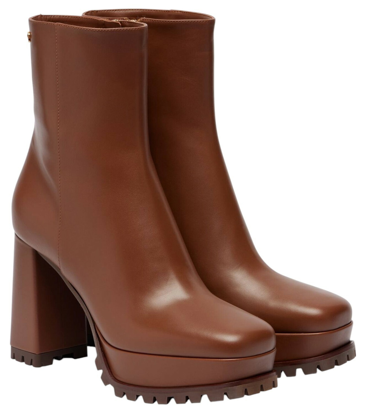 ロングブーツ Gianvito Rossi Camel suede and fur Maverick boots Gianvito Rossi Camel Suede And Fur Maverick Boots | italist