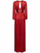 MARIA LUCIA HOHAN Pandora Silk Tulle Long Dress