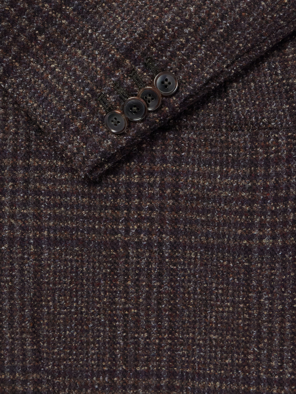 Paul Smith - Wool-Blend Prince Of Wales Blazer - Brown