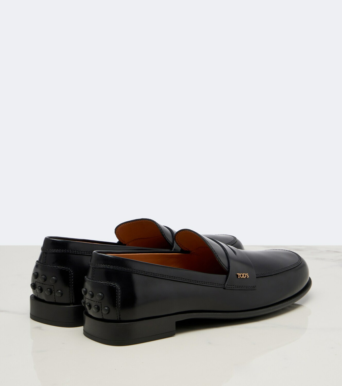 Tod's Leather penny loafers