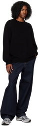 The Elder Statesman Black Nimbus Sweater
