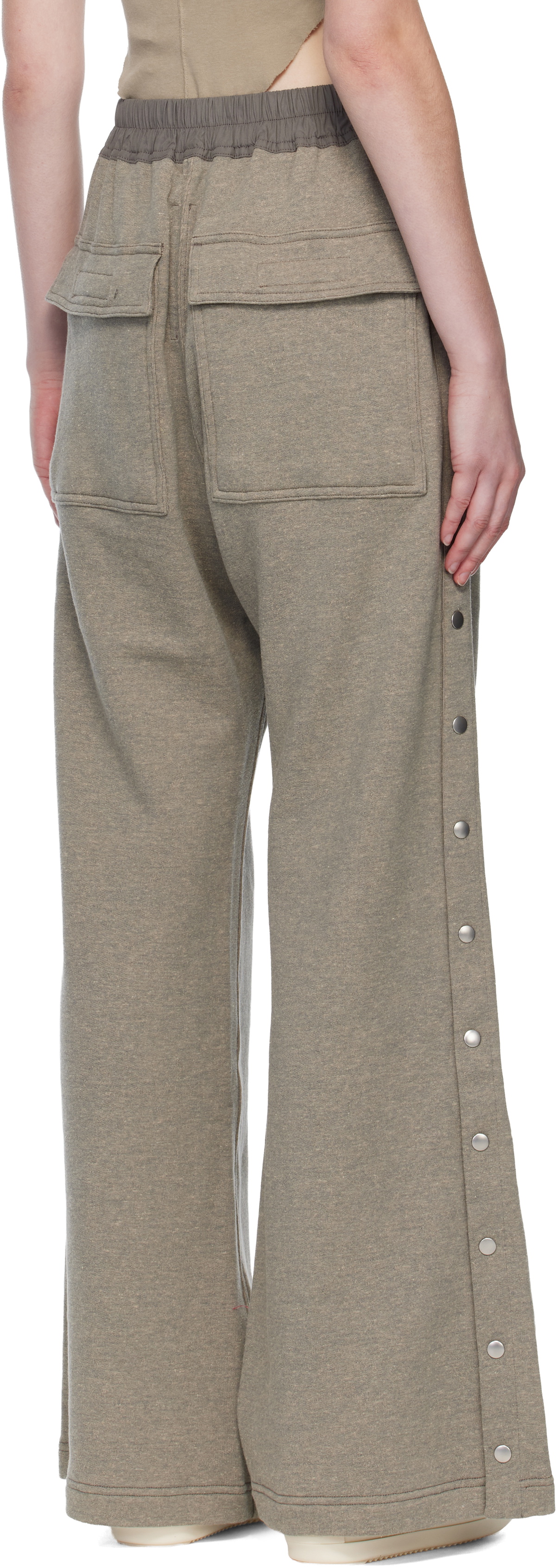 Rick Owens DRKSHDW Gray Concordians Pusher Trousers
