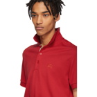 Burberry Red Core Polo