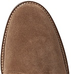 Tod's - Suede Derby Shoes - Men - Light brown