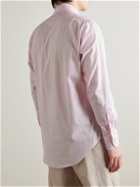 Sid Mashburn - Textured-Cotton Shirt - Pink