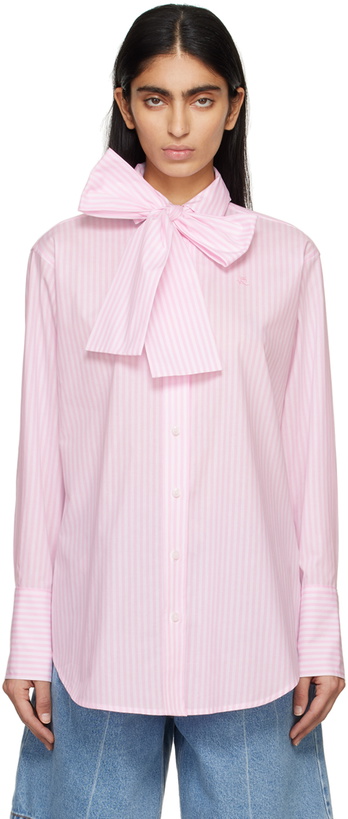 Photo: KIMHĒKIM Pink Embroidered Shirt