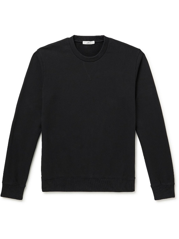 Photo: Mr P. - Organic Cotton-Jersey Sweatshirt - Black