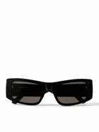 Balenciaga - Rectangular-Frame Acetate Sunglasses