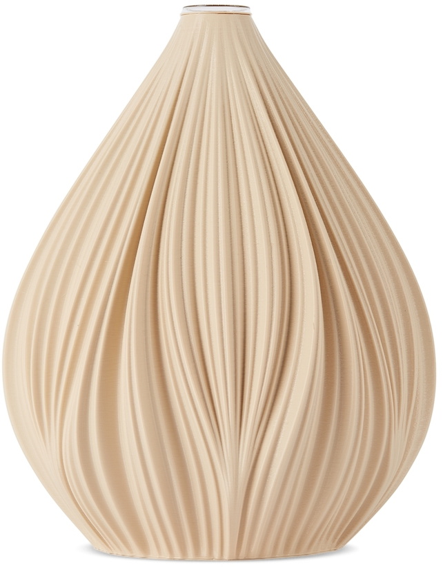 Photo: Sheyn Beige Fald Vase, 169 g