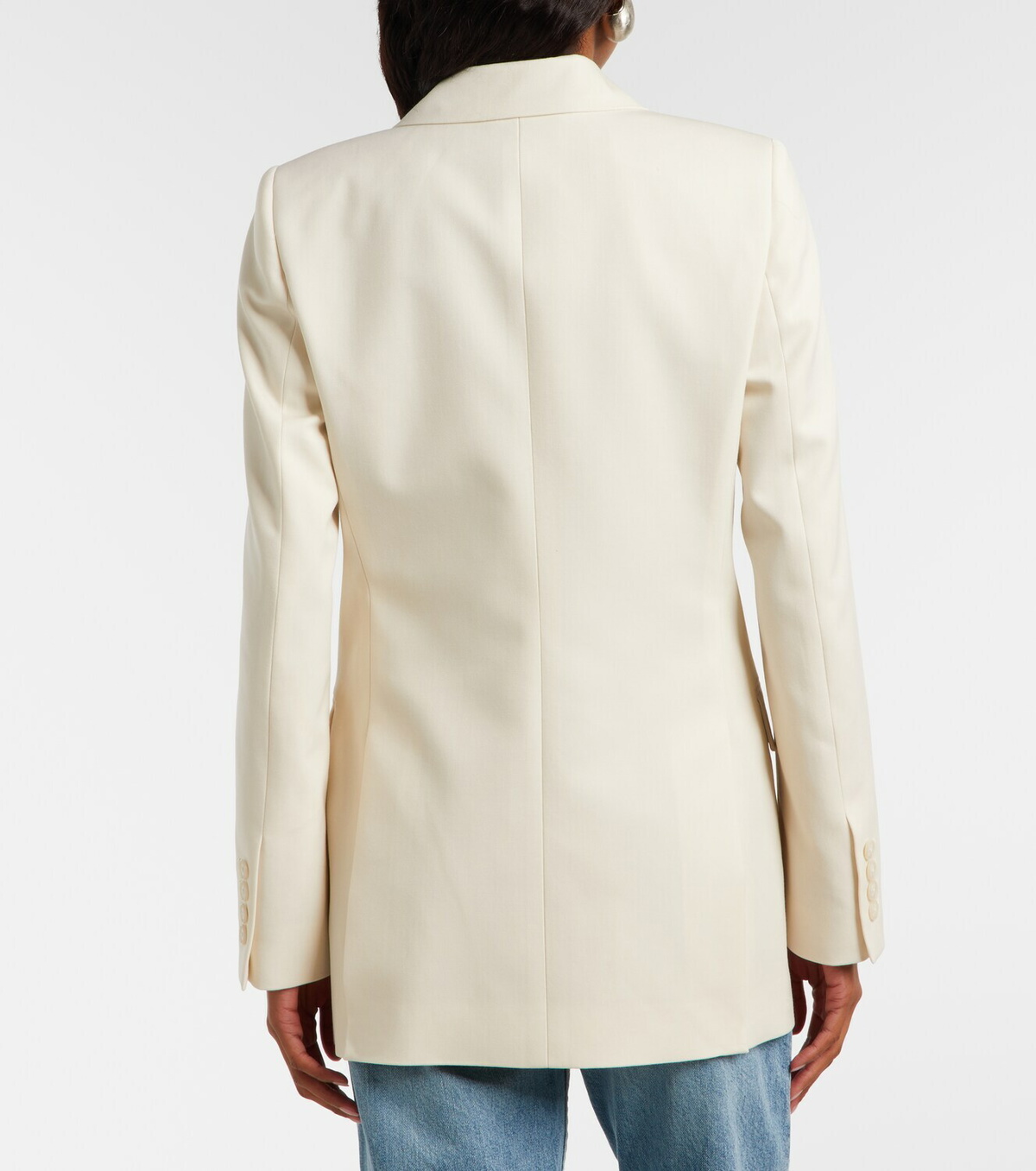 Nili Lotan Weston double-breasted virgin wool blazer