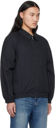 A.P.C. Navy Gilbert Bomber Jacket