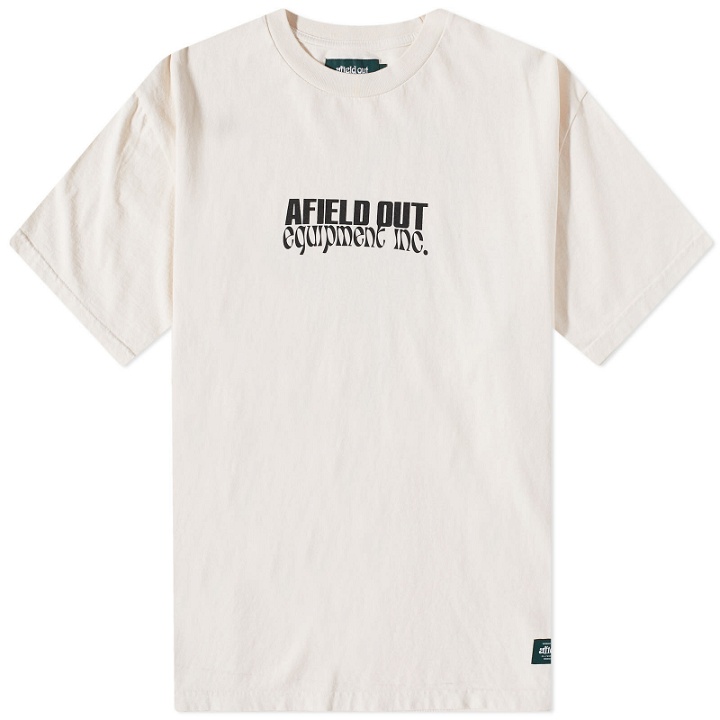 Photo: Afield Out Men's Supply T-Shirt in Bone
