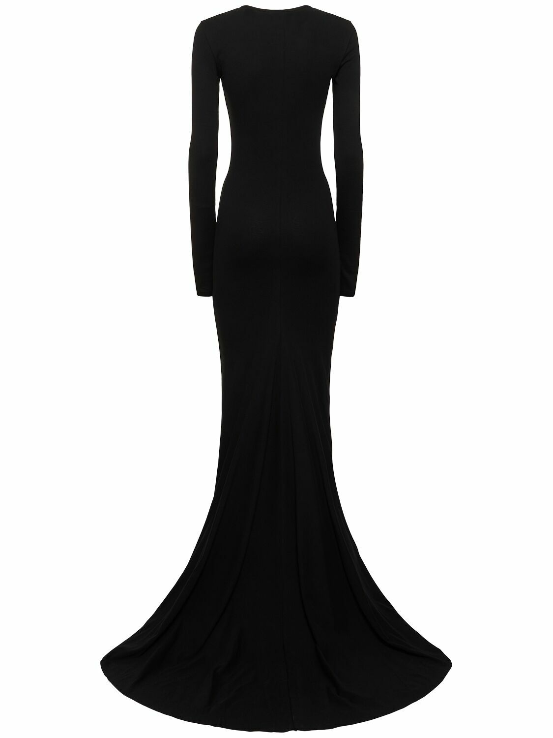 ワンピース Ann Demeulemeester Black cotton blend long dress Maxi dress Ann Demeulemeester Black size S International in