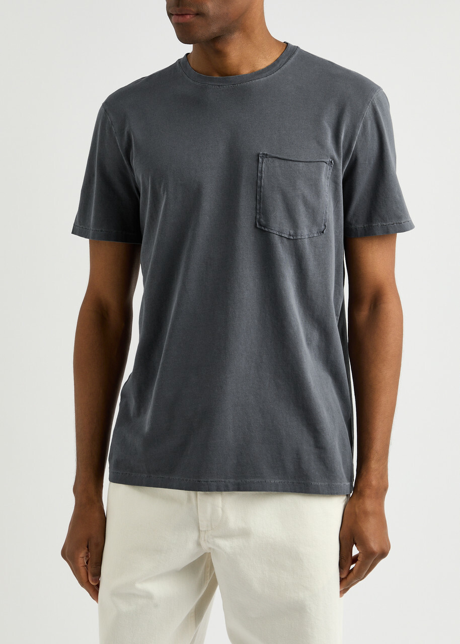 Paige Ramierez Cotton T-shirt Blue