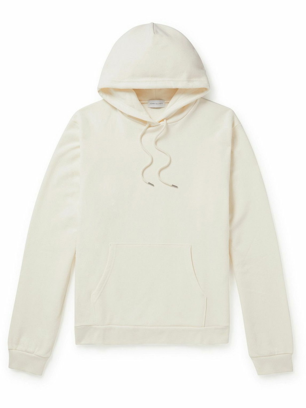 Photo: John Elliott - Beach Cotton-Jersey Hoodie - Neutrals