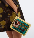 Alémais Ace Rooster embellished pouch