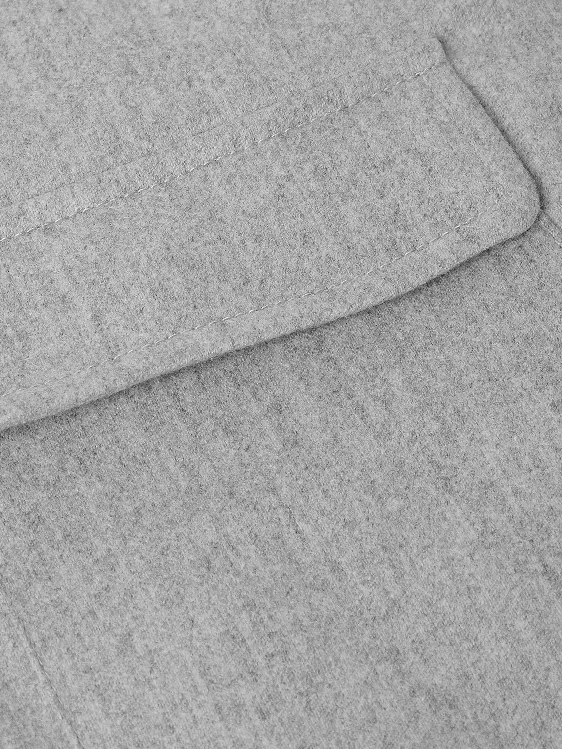 Eleventy - Wool-Blend Overshirt - Gray