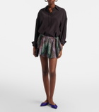 Missoni Sequined lamé miniskirt