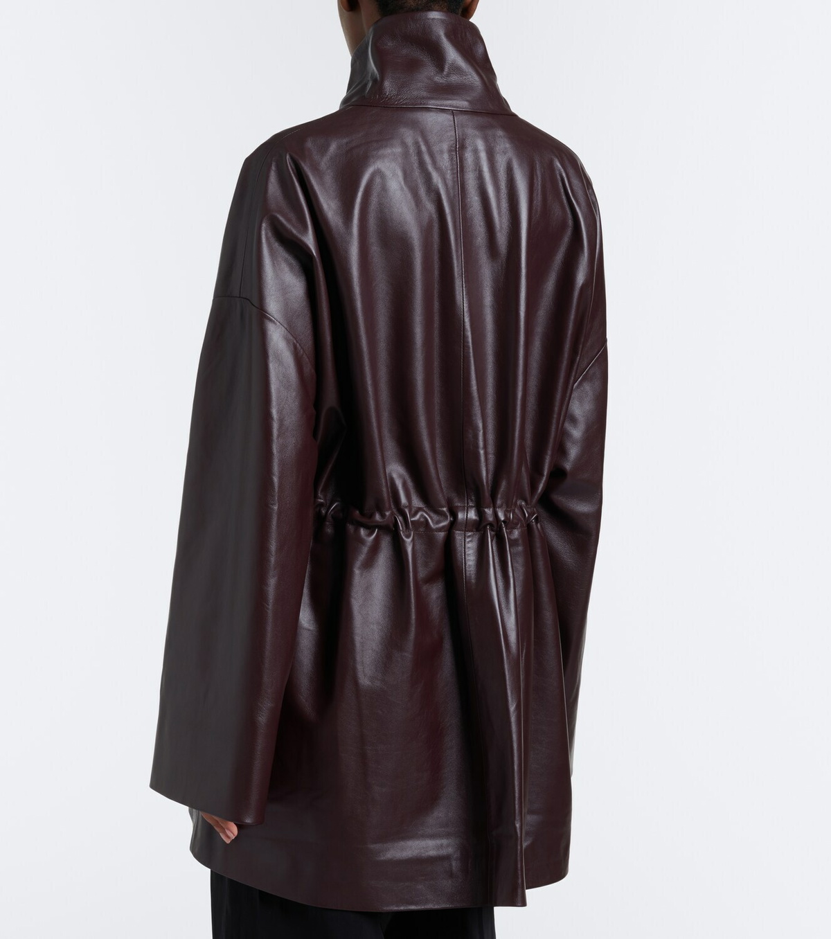 Tove Erna leather coat