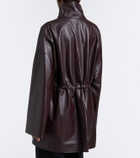 Tove Erna leather coat