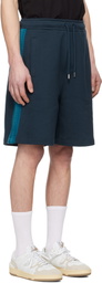 Lanvin Blue Curb Side Shorts
