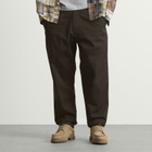Universal Works Men's Twill Dizzy Trousers in Brown