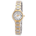 Citizen Quartz White Dial Two-Tone Ladies Watch EU2254-51A