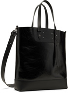 Maison Margiela Black Vertical Belt Tote
