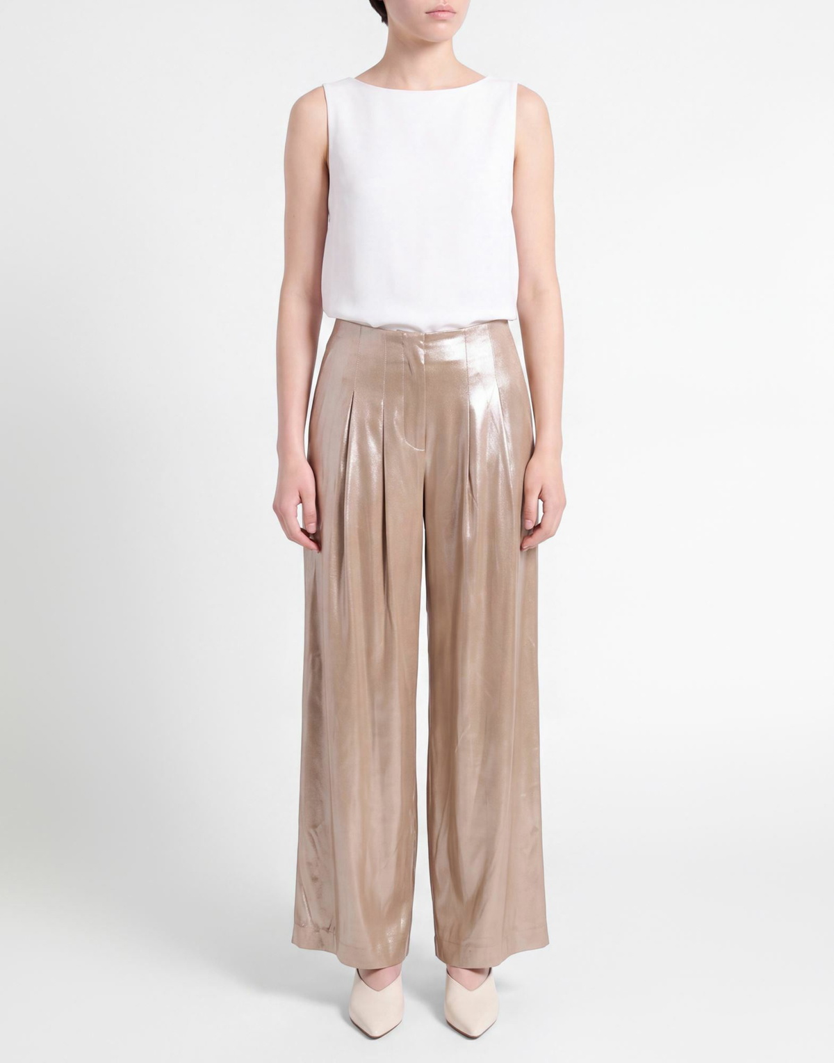 Peserico Womens Pants Bronze