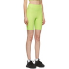 Girlfriend Collective Green High-Rise Bike Shorts