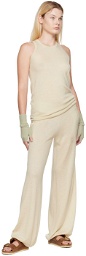 Frenckenberger Off-White Cashmere Lounge Pants
