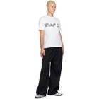 Off-White White Bookish Scarf Regular T-shirt