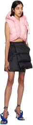 Ottolinger Black Puffer Miniskirt