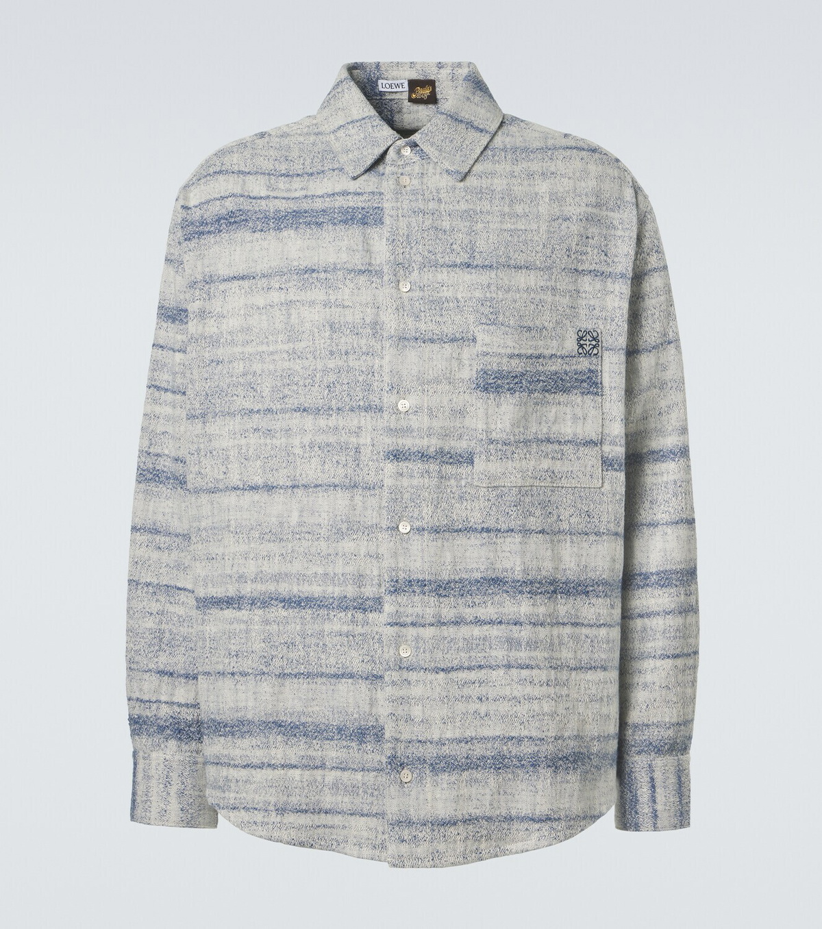 Loewe Paula's Ibiza denim jacquard shirt