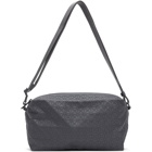 Bao Bao Issey Miyake Grey One-Tone Saddle Bag