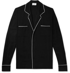 Rhude - Contrast-Trimmed Woven Shirt - Men - Black