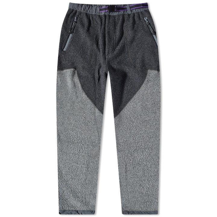 Photo: F/CE. Men's Recycled Wool Boa Fleece Pant in Grey