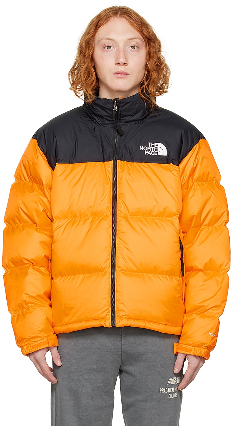 Photo: The North Face Orange 1996 Retro Nuptse Down Jacket